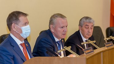 Заседание Законодательного Собрания Оренбургской области
